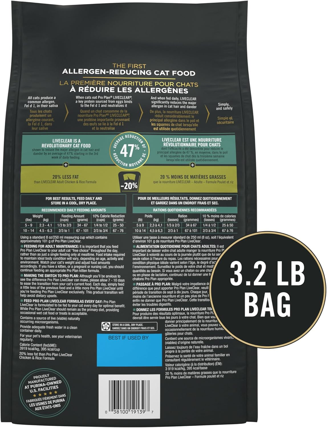 Purina Pro Plan LiveClear Cat Food
