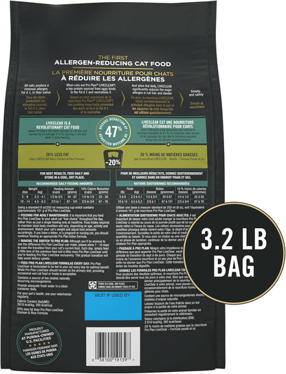 Purina Pro Plan LiveClear Cat Food