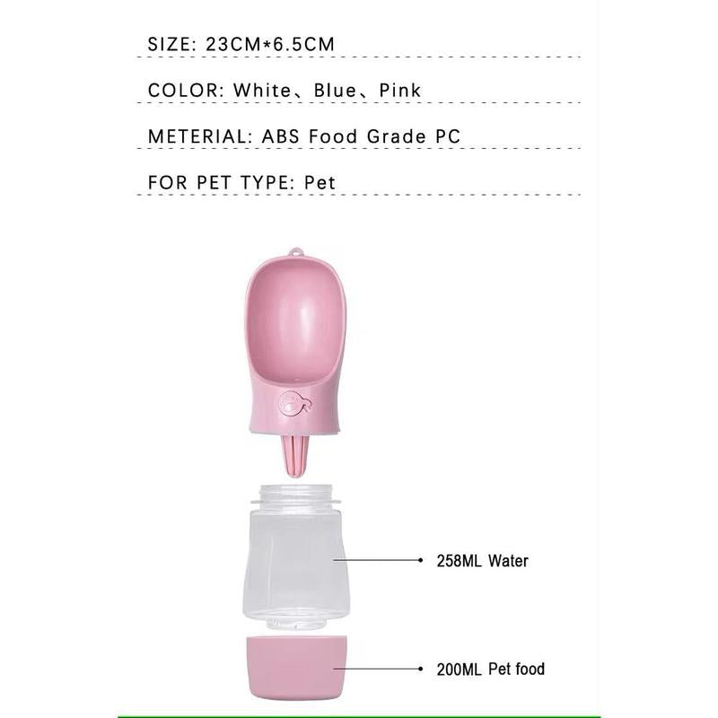 Portable Dog/Cat Food and Water