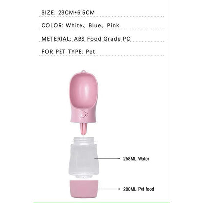 Portable Dog/Cat Food and Water