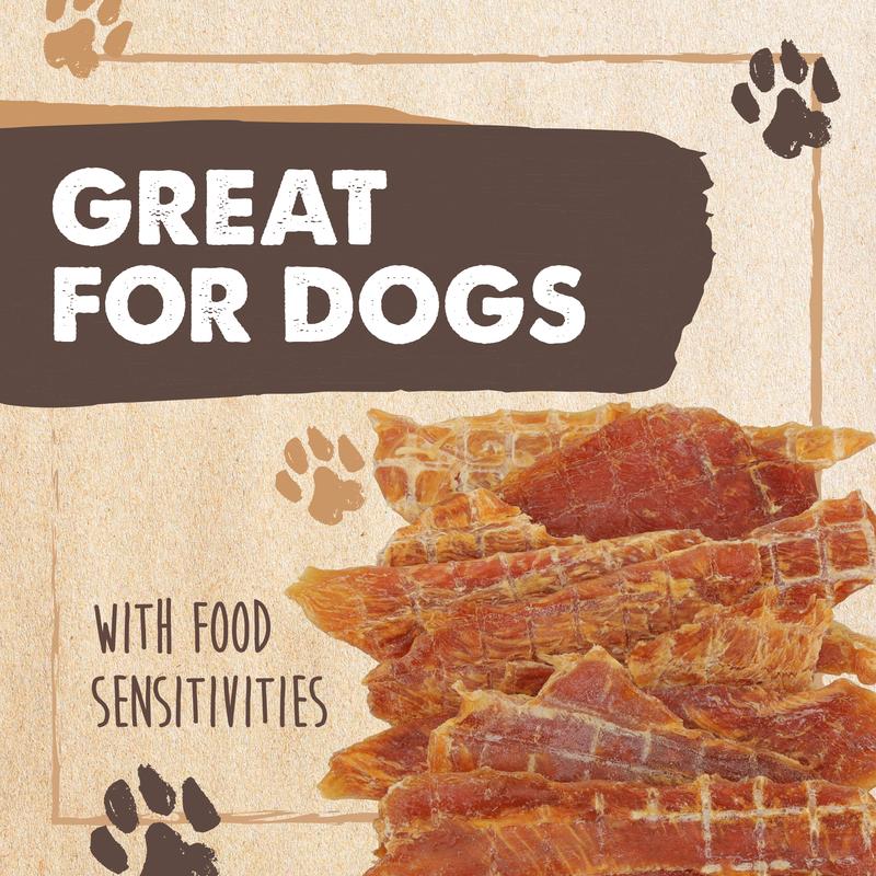Mighty Paw All-Natural Chicken Jerky Dog Treats – Grain-Free High-Protein Snack for Pups