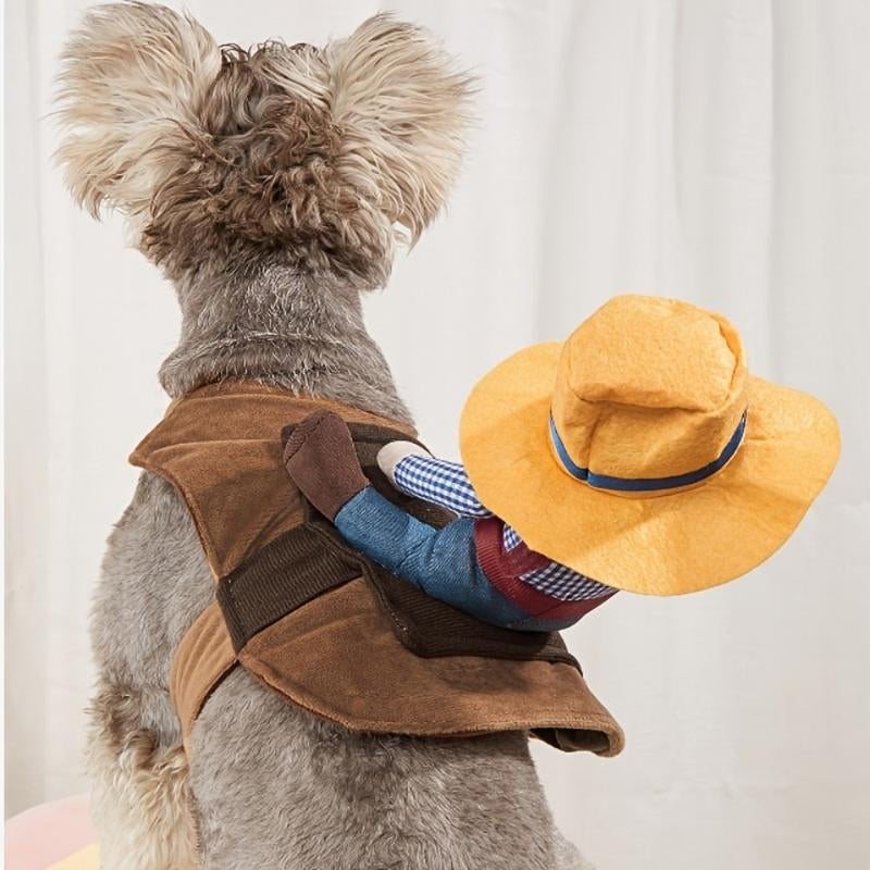 Cowboy Rider Pet Costume 