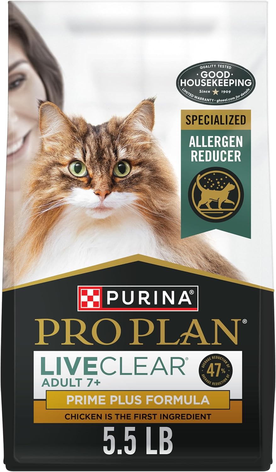 Purina LiveClear 7+ Cat Food