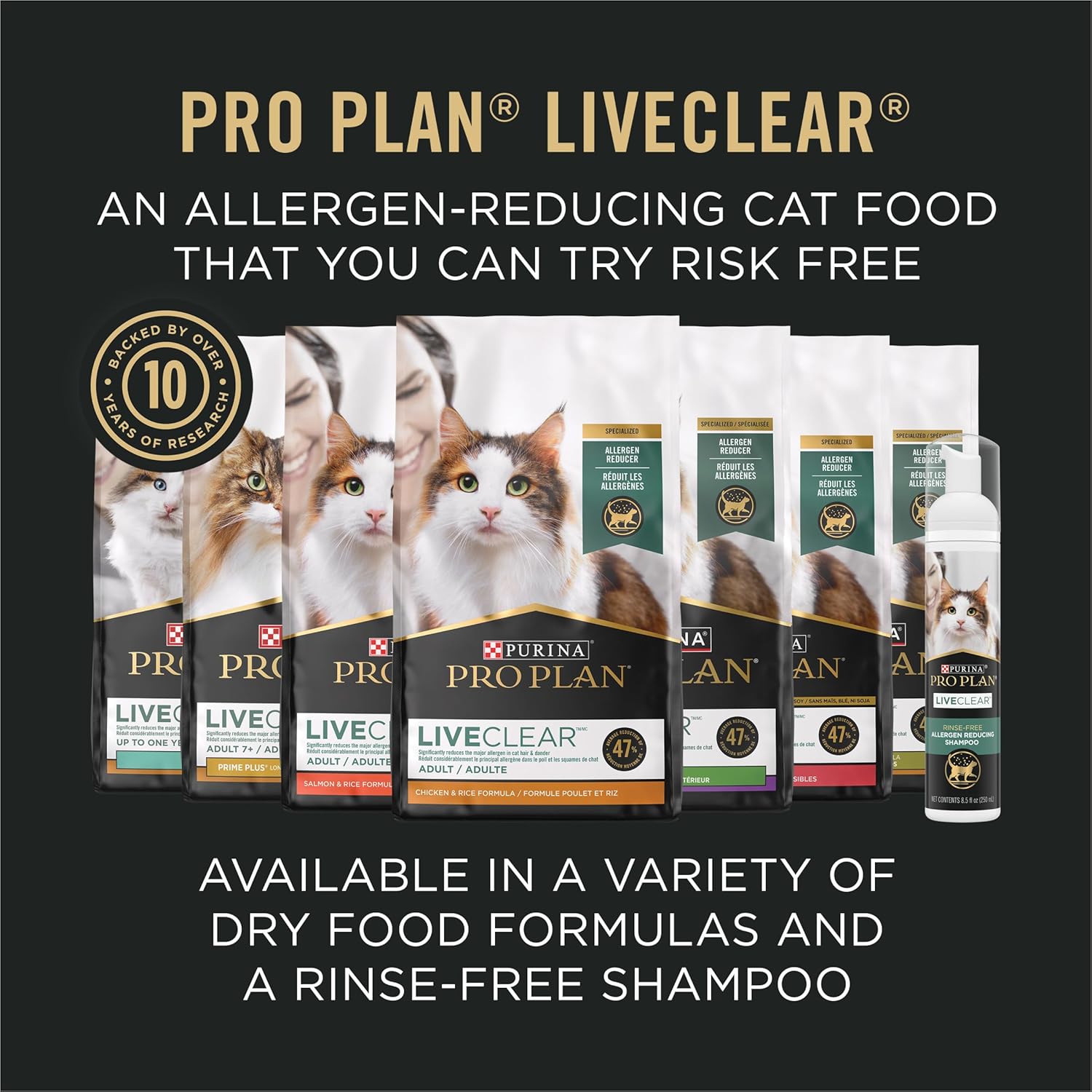 Purina LiveClear 7+ Cat Food
