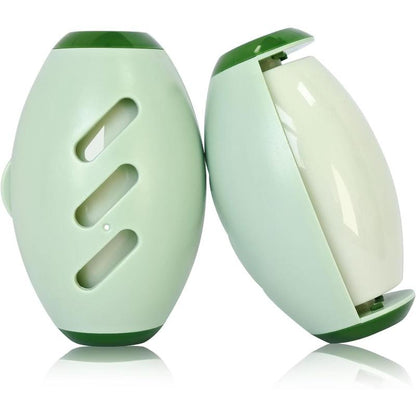 Kearning 2-Pack Mini Reusable Lint Roller - Washable Pet Hair Remover for Travel & Car